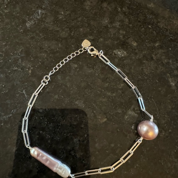 Freshwater pearl bracelet - Picture 3 of 3
